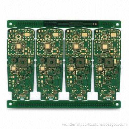 Telephone Board with Immersion Gold Surface Technique and 1.0mm Thickness